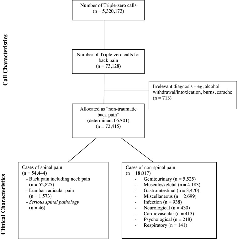 Paramedic Management of Non-Traumatic Back Pain in a Large Australian Ambulance Service: A Retrospective Study.