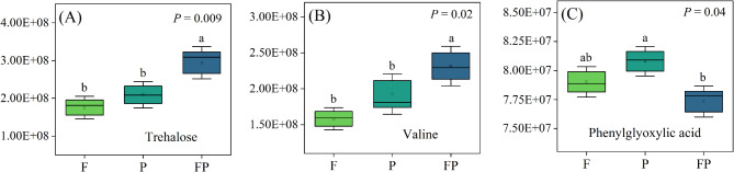 Effects of planting patterns on physicochemical properties, metabolites and microbial community structure of rhizosphere soil in perennial cultivated grassland.