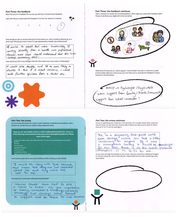 Developing Digital Mental Health Tools With Culturally Diverse Parents and Young People: Qualitative User-Centered Design Study.