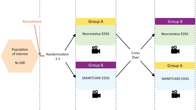 Neurostatus-SMARTCARE clinical trial: Enabling health care professionals to assess EDSS for decentralized trials in multiple sclerosis.