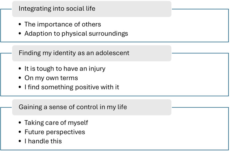 Resilience and adaptations-insights from Norwegian adolescents with pediatric-onset spinal cord injury.