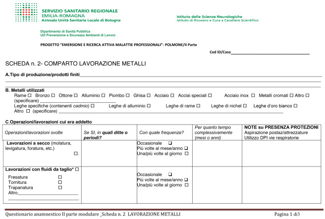 A 7-Year Active Surveillance Experience for Occupational Lung Cancer in Bologna, Italy (2017-2023).