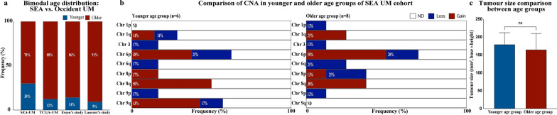 Genetic landscape of uveal melanoma in Southeast Asia: high 1q gains and unique patterns of metastasis risk.