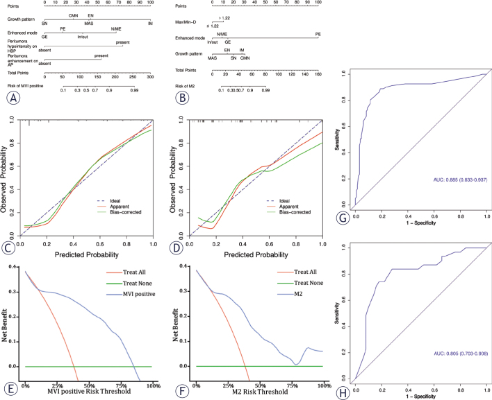 Evaluating the severity of microvascular invasion in hepatocellular carcinoma, by probing the combination of enhancement modes and growth patterns through magnetic resonance imaging.