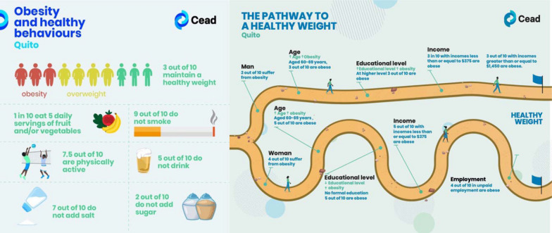 Co-creating community initiatives on physical activity and healthy eating in a low-income neighbourhood in Quito, Ecuador.
