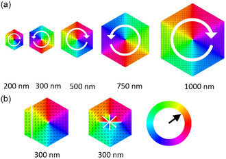 Bottom-Up Synthesis of Metallic CoNi Nanoplatelets with Magnetic Vortex-Like Spin Configurations.