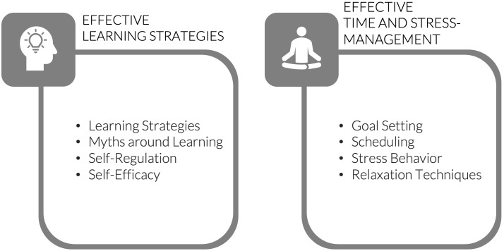 Study smart: Peer-teaching workshop series for learning strategies, time and stress management in medical studies - a project report.
