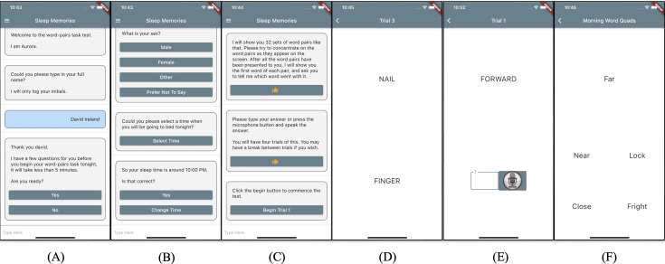 Perceptions of the Use of Mobile Apps to Assess Sleep-Dependent Memory in Older Adults With Subjective and Objective Cognitive Impairment: Focus Group Approach.