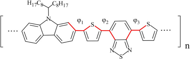 PCDTBT: Force Field Parameterization and Properties by Molecular Dynamics Simulation.