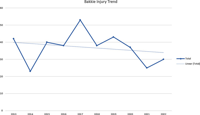 The burden of injuries associated with accidents involving passengers carried in open bed pickup trucks - a review of 371 patients managed in a major trauma centre in South Africa.