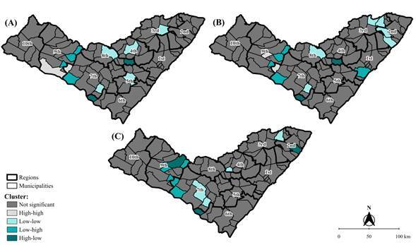 Leprosy elimination phase in Alagoas, 2001-2022: an ecological study.