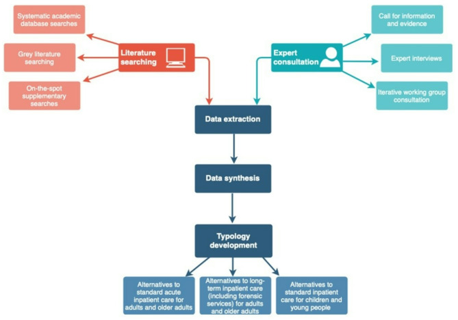 Alternative approaches to standard inpatient mental health care: development of a typology of service models.