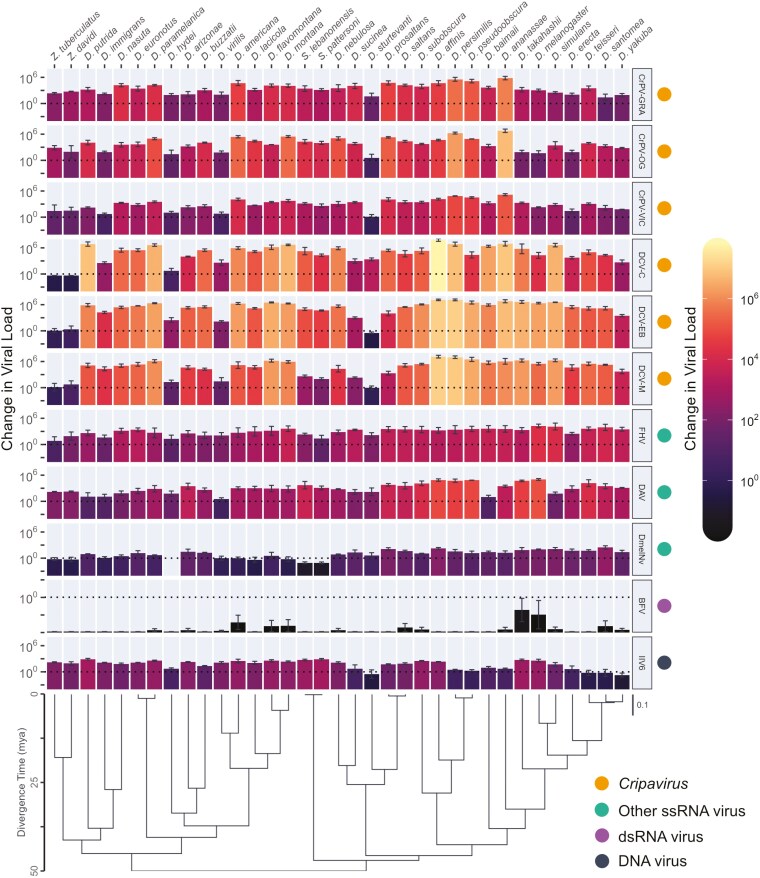 Correction to: Positive correlations in susceptibility to a diverse panel of viruses across Drosophilidae host species.