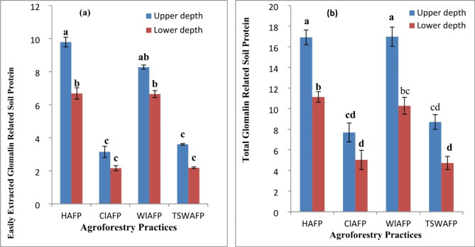 Glomalin related soil protein, soil aggregate stability and soil aggregate-associated organic carbon under agroforestry practices in southern Ethiopia.