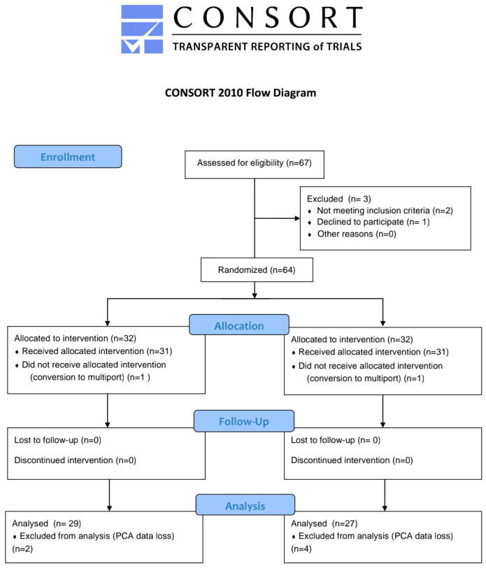 Efficacy of Quadratus Lumborum Block for Postoperative Pain Management in Single-Port Total Laparoscopic Hysterectomy: A Randomized Observer-Blinded Controlled Trial.
