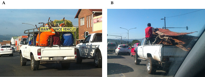The burden of injuries associated with accidents involving passengers carried in open bed pickup trucks - a review of 371 patients managed in a major trauma centre in South Africa.