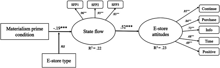 Flow Experiences in Shopping Activities: Testing Materialistic Goal Orientation as an Antecedent.