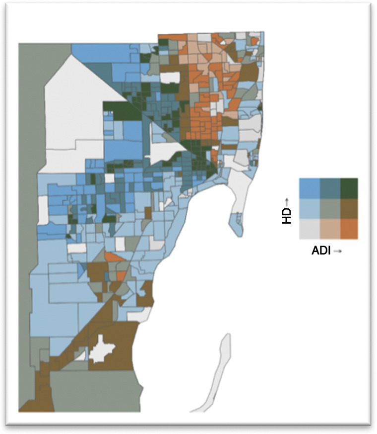 A Neighborhood-Level Hispanic Paradox: The Interaction among Hispanic Density, Neighborhood Disadvantage, and Survival in Patients with Breast Cancer.