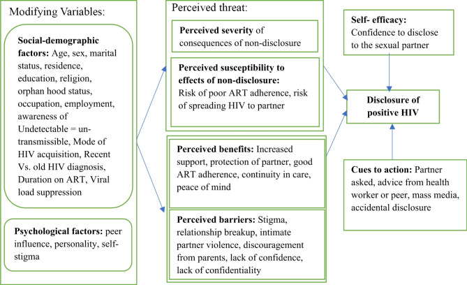 Disclosure of positive HIV status to sexual partners among young people receiving treatment at an urban clinic, Kampala, Uganda.