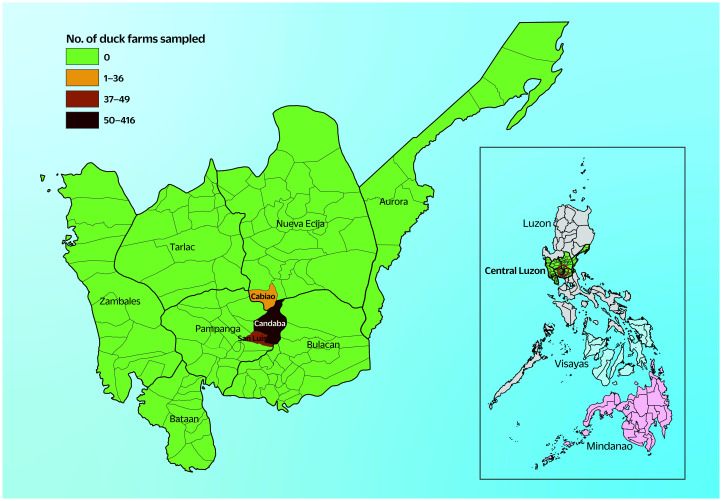 Detection and characterization of novel respiratory viruses among native ducks (<i>Anas luzonica</i>) in Central Luzon, the Philippines.