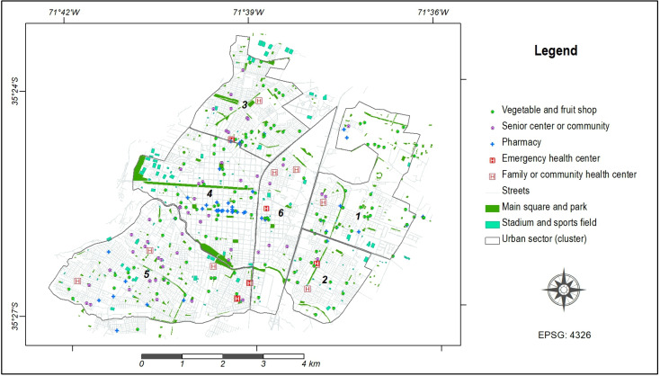 Unveiling the Frailty Spatial Patterns Among Chilean Older Persons by Exploring Sociodemographic and Urbanistic Influences Based on Geographic Information Systems: Cross-Sectional Study.