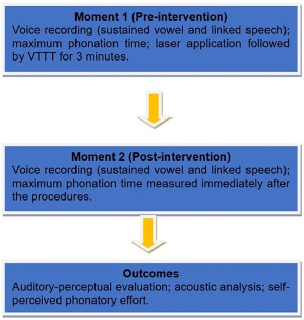 Immediate effects of photobiomodulation with low-level laser in women with no laryngeal or voice changes: preliminary results.