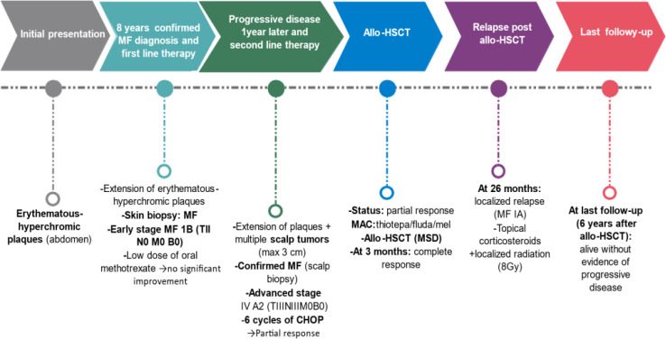 Durable Remission after Allogeneic Hematopoietic Stem Cell Transplantation (Allo-HSCT) for Refractory Mycosis Fungoides: A Case Report.