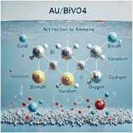 Au nanoparticles with oxygen vacancies on BiVO4 for electrocatalytic nitrate reduction to ammonia†