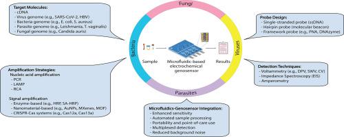 Electrochemical genosensors on-a-chip: Applications in early diagnosis of pathogens