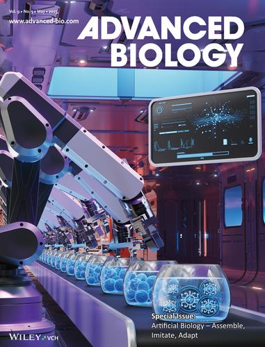 Scaling Up Synthetic Cell Production Using Robotics and Machine Learning Toward Therapeutic Applications (Adv. Biology 5/2025)