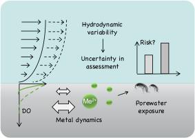 Hydrodynamic perturbations on contaminant behavior in low-permeability sediments: porewater metal dynamics and risk assessment implications