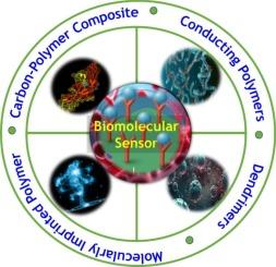 Polymer nanocomposite-based biomolecular sensor for healthcare monitoring