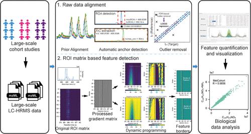 MetCohort: Precise Feature Detection and Correspondence for Untargeted Metabolomics in Large-Scale Cohort Studies