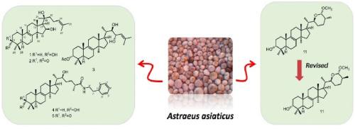 Astraeusols A-E: lanostane-type triterpenes from the wild edible mushroom Astraeus asiaticus