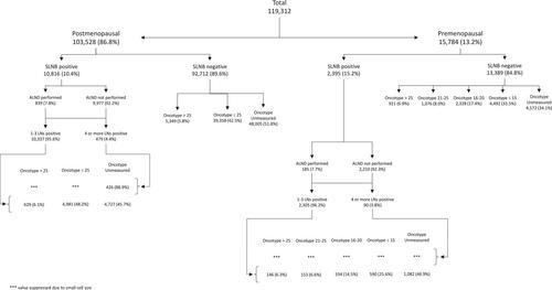 Implications of omitting sentinel lymph node biopsy on adjuvant decision making for patients with small breast cancers