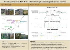 Declining trajectories characterise arboreal marsupial assemblages in eastern Australia