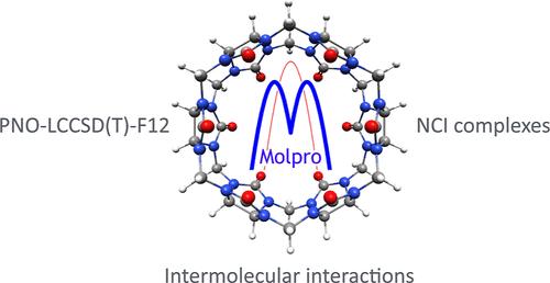 Accurate Calculation of Noncovalent Interactions Using PNO-LCCSD(T)-F12 in Molpro