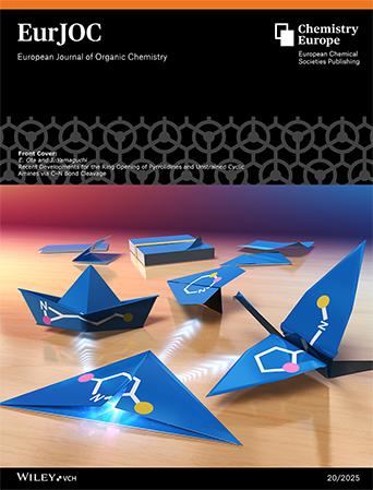 Front Cover: Recent Developments for the Ring Opening of Pyrrolidines and Unstrained Cyclic Amines via C−N Bond Cleavage (Eur. J. Org. Chem. 20/2025)