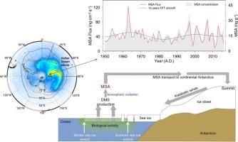 A reconstruction of Antarctic Sea ice extent since the 1950s from a snowpit methanesulfonate (MSA) record in East Antarctic inland