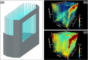 Ground-penetrating radar (GPR) tomographic imaging and estimation of the volumetric water content of a viaduct pillar using the simultaneous iterative reconstruction technique algorithm