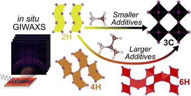 Polytype selection in the antisolvent-free crystallization of formamidinium lead iodide using alkylammonium chlorides†