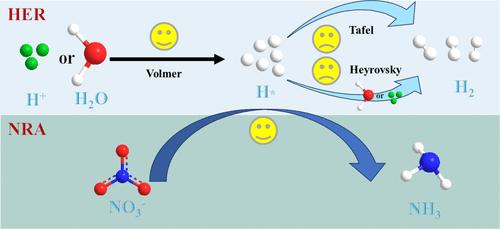 Mechanistic Insights into the Intercorrelation between the Hydrogen Evolution Reaction and Nitrate Reduction to Ammonia: A Review