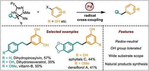 Enabling Efficient Synthesis of Dihydrostilbenoid via Palladium-Catalyzed Redox-Neutral Deacylative Arylation