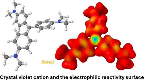 Investigating Crystal Violet Reactivity and Color with Quantum Theory and Interactive Webpages