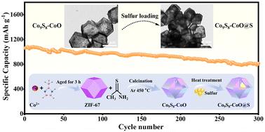 Synergistic adsorption and catalysis enabled by hollow Co9S8–CoO heterostructures for high-performance lithium–sulfur batteries†