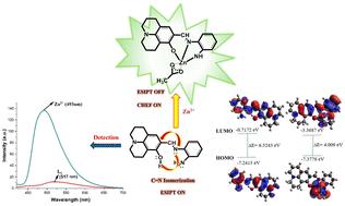 Julolidine-based Schiff's base as a Zn2+ chemosensor: experimental and theoretical study†