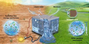 Harnessing dual forms of water energy for all-weather high-performance electricity generation using amorphous slurry†