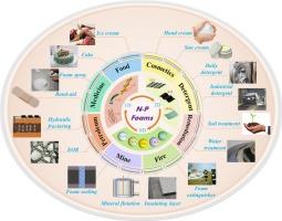 Nanomaterials-based Pickering foams: Stabilization, morphology, rheology, and perspectives