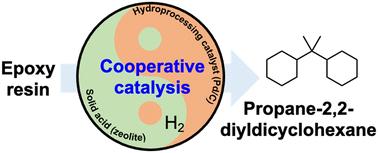 Catalytic transformation of epoxy resin into dicyclohexane†