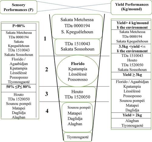 Yield stability of water yam (Dioscorea alata L) landraces compared to improved varieties across multiple environments and their culinary qualities in the Republic of Benin